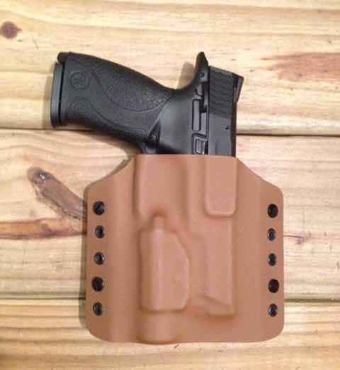 (image for) Custom Light Bearing Holster - OWB High Guard