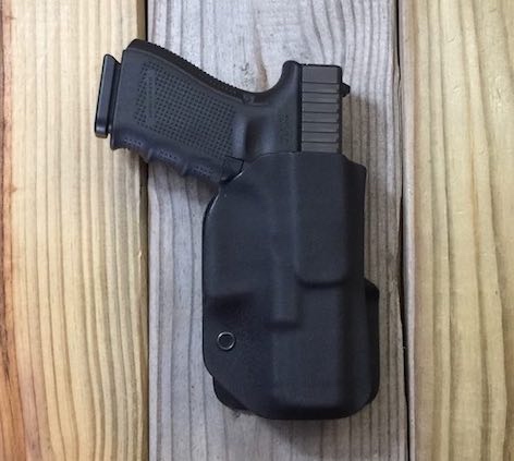 Quick Ship Custom Holster - OWB Slimline Holster (image for) Quick Ship Custom Holster - OWB Slimline Holster