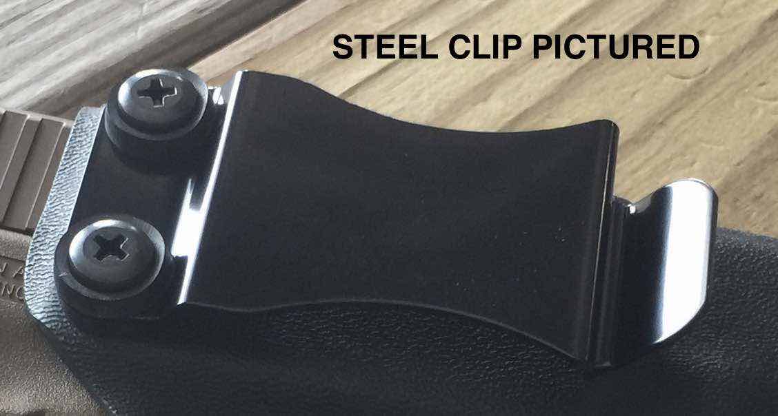 (image for) CKC CLIP System - STEEL Mounting Clip - Black - 1.5"